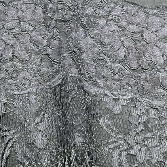 FREE PEOPLE Black Charleston Fringe Flapper Dress Sz 4 - Picture 6 of 10